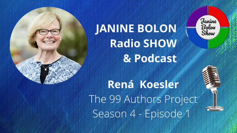 The Janine Bolon Show with Rena Koesler - 99 Authors Project, Season 4, Episode 1