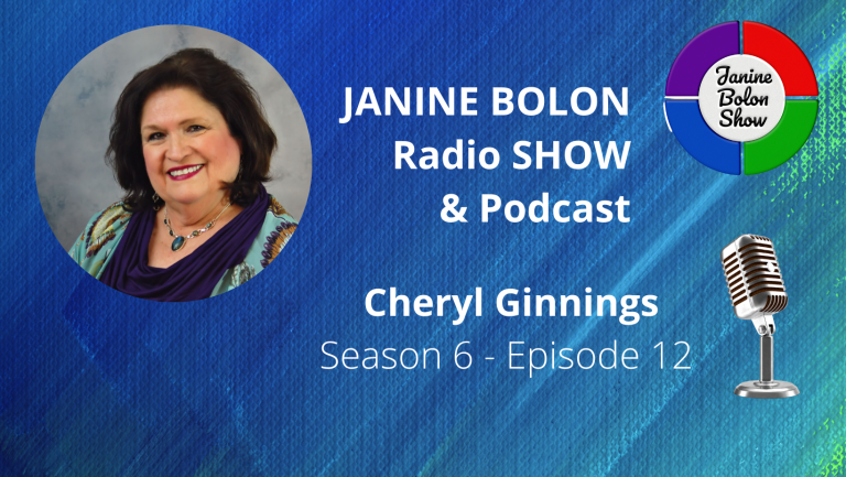 The Janine Bolon Show with Cheryl Ginnings - 99 Authors Project, Season 6, Episode 12